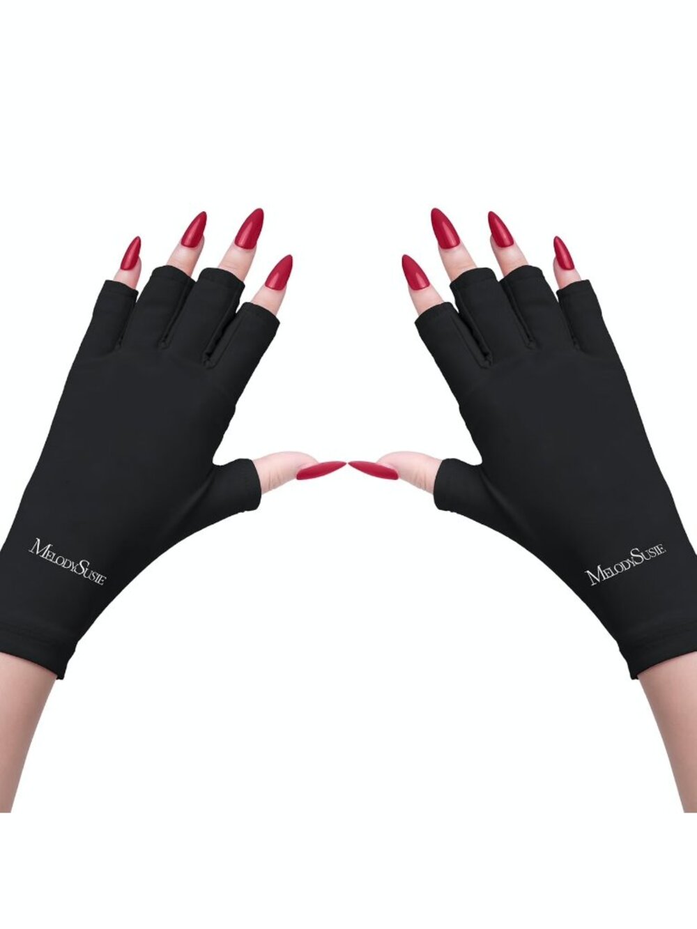 Premium Fingerless Protection UV Gloves for Gel Manicures
